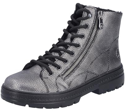 Rieker Damen Schnürstiefeletten N0031, Frauen Stiefeletten, lose Einlage