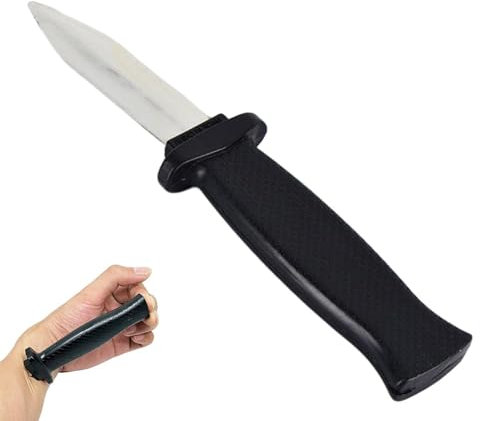 Verschwinden Dolch Messer - Gefälschtes Messer | Einziehbare Klinge Gefälschte Theatermasser | Einziehbares verschwindete trickmesser für Party & Streichspiele