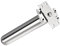 Ferme-porte automatique invisible à fermeture automatique pour la maison, la chambre à coucher, argenté, chrome brillant, 14,5 cm