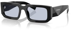 PRADA | SPR06Y, Black / Cielo (16k-10l), 53-21-145mm