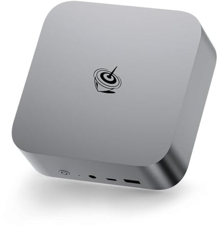 Beelink SER9 Pro AI Mini PC, AMD Ryzen AI 9 HX 370(12C/24T, bis zu 5.1GHz), Mini Computer 32GB LPDDR5X RAM 1TB PCIe4.0 SSD Windows 11 Pro, Integrierte MIC/Lautsprecher, USB4/WiFi6/BT5.2/2.5G LAN