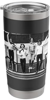 Official Pink Floyd Photo Black White Stainless Steel Insulated Tumbler