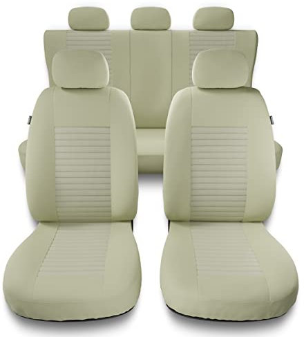 Mossa Coprisedili compatibili con Alfa Romeo 147 (2000-2010) - fodere sedili - set coprisedili auto universali - MD-7