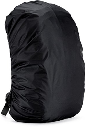 WKTRSM Wasserdichter Regenschutz Rucksack Cover Regenhüllen Regenabdeckung Rucksack wasserdichte Regenschutz für Camping Wandern (30L-60L)