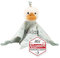 Sterntaler Ente Edda Kuscheltuch mit Namen Bestickt, Schmusetuch Einschlafhilfe für Jungs & Mädchen, Baby & Kinder personalisiert (M 29cm, Plüsch)