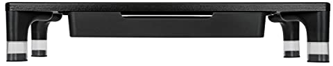 Targus Monitor Stand Riser Wth Tray, Black, (AWE804GL)