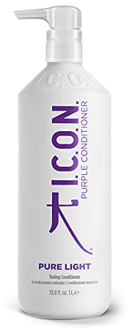I.C.O.N. Purple Pure Light Acondicionador Matizador 1L, Único, Estándar, I111013
