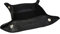 FAST WORLD SHOPPING ® Taschenleerer aus echtem Leder, platzsparend, Organizer, Taschen, Farbe: Schwarz, hergestellt in Italien