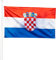 KliKIl Kroatien flagge 90x150cm - kroatisch Flagge Fahnen Fanartikel Wetterfeste kroatisch Nationalflagge mit Messingösen leuchtenden Farben und UV-beständig für den Außenbereich Croatia