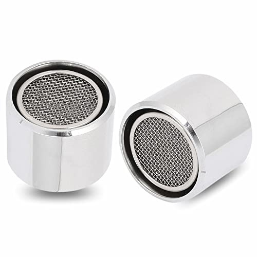 AHAD Nozzle End Diffuser Mesh Tap Head Faucet Filter Replacement Insert Spout Aerator Water Saving Filtering Net Perfect for Kitchen Bathroom Shower Sink Hose (Pack of 2 ) (G-569)