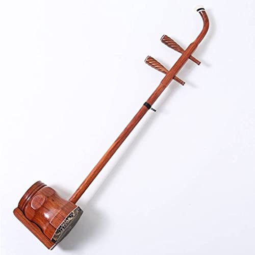 NA Red Sandalwood Alto Erhu Threaded Peg Shaft Front Corner Rear Round Cavity Beginner Entry-Level Practice Erhu