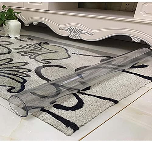 Durchsichtige Stuhlmatte Für Teppichboden, Büro Schreibtischstuhl Unterlage, Transparente Pvc-bodenschutzmatte, Rutschfeste Teppichschutzmatte (rechteckig, 90x120/100x150cm),60x60cm/23.6*23.6in
