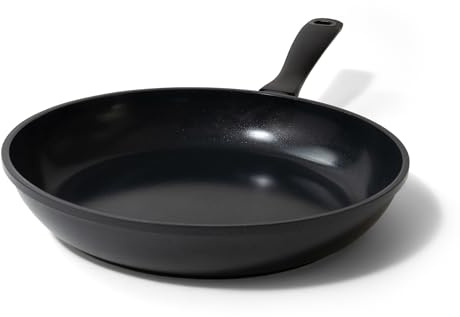 Alva Energy Ceramic Nonstick Frying Pan, 11-Inch, PFAS Free, Lightweight | Sol-gel coating free of PFAS, PTFE and PFOA, recycled aluminum body, compatible with gas, electric and induction stovetops