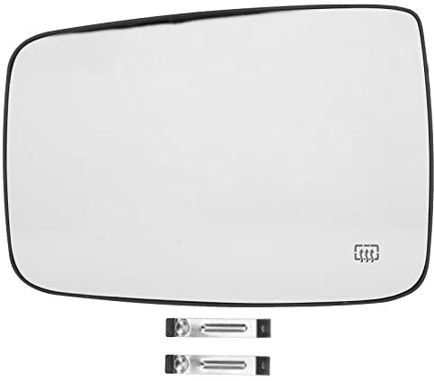 Fahrerseite beheizbares Spiegelglas, Seitenspiegelglas, Türflügelspiegelglas mit beheizbarem Ersatz für Dodge Ram 1500 2500(Left)