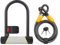 SUNYA Fahrradschloss mit schlüssel, Fahrrad Bügelschloss, 14mm U Schäkel Schloss und 12mm x1,5m Kabel. 1 Montagebügel 3 Tasten. Klein