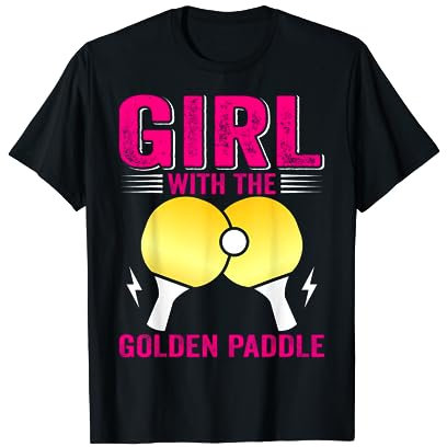 Spielerin Girl Frauen Damen Outfit! Tischtennis T-Shirt