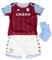 Kappa Unisex Baby Aston Villa Kit Domicile Rouge Bébé 2021/2022 Trainingsanzug, bunt, 6 Meses