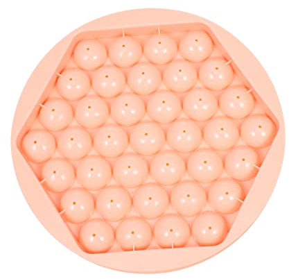 MAGICLULU 4er-box Eiswürfelform Eiskaffeemaschinen Kunststoffpalette Mini-eismaschine Kreis Silikonform Mini-eiswürfel Silikonformen Für Schokolade Cool Plastik Eiswürfelschale Kühlschrank