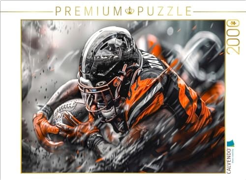 CALVENDO Puzzle Mit Tempo durch die gegnerische Spielhälfte | 2000 Teile Lege-Größe 90 x 67 cm Foto-Puzzle für glückliche Stunden
