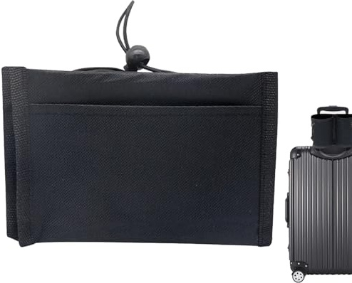 Biniveil Cup Holder for Luggage | Luggage Organizer Storage Bag | Oxford Cloth Suitcase Cup Holder, Luggage Drink Holder, Beverage Holder for Travelers, Attendants