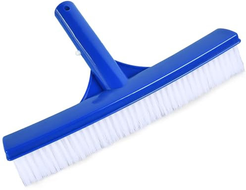 Poolbürste, Pool Bürste, Schwimmbad Bürste, Pool Reinigungsbürste, Poolbürstenkopf, Poolbesen für Pool Wänden, Fliesen, Böden, 26 cm