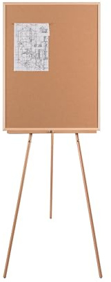 Bi-Office Basic Kork-Display-Tafel, 75x160cm, Korkoberfläche, Kiefernholzrahmen, Holzstruktur