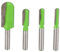 Bit Router di Bimbo, Set di Bit de 4 Pcs Bits Rotondo Profondo 8 Mm Bit Router Gambo Cnc Intaglio Intagliatura Intaglio Taglierina