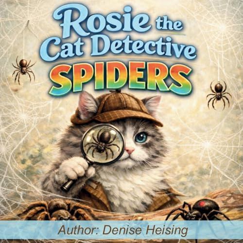 Rosie the Cat Detective: Spiders