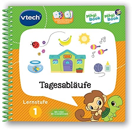 Vtech 80-480804 - Magibook - Lernstufe 1 - Tagesabläufe