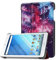 Zrengp Ultra Slim Folio Stand Luxury Leather Case with Sleep Wake Up Function Smart Cover for Acer Iconia One 8 B1-850 B1-860 B1-870 / One8 B1-860A 8 (Starry Sky)