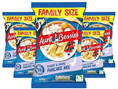 Aunt Bessie's Family Pancake Batter Mix 480g, Pack of 6