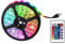 LED Strip 0,5M/2M/5M,SMD RGB LED Lichterketten LED Streifen mit 24 Tasten Fernbedienung 4 Modi dimmbar LED TV Hintergrundbeleuchtung, für Spiegel Deko Party Küche