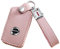 Autoschlüssel Hülle Schlüsselhülle Für Volvo S90 V90 XC90 XC60 XC40 Schutzhülle Autoschlüssel Hülle Cover Schlüsselhülle mit Schlüsselanhänger,Rosa
