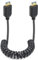 Dutttek 8K Mini HDMI to Mini HDMI Coiled Cable, 48Gbps Mini HDMI 2.1 Cable, Extreme Slim/Thin Mini hdmi Male to Male Coiled Cable, for TV Box or Disk Player 1.2M