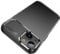 AVANA Coque de protection pour iPhone 14 Plus, flexible, fine, en silicone, anti-rayures, aspect carbone, noire