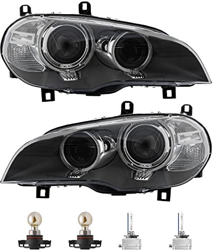 EISENFELS Bundle Set 106525801 erstellt mit Scheinwerfer rechts & links + Leuchtmittel D1S Cool Blue Intense PY24WSV+ kompatibel