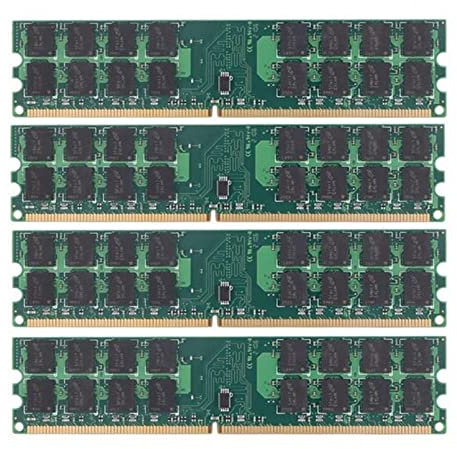 Peukerty 16GB 4X4GB PC2-6400 DDR2 800MHZ 240Pin per AMD Dedicated Desktop Memory Ram 1.8V SDRAM solo per AMD