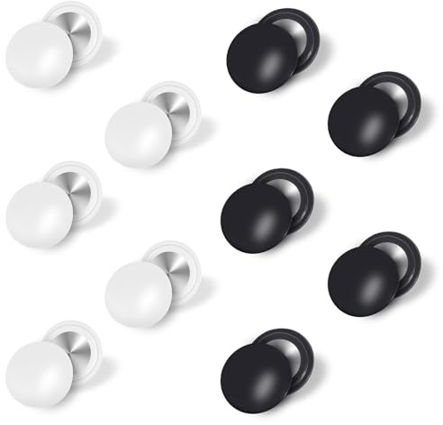 BELIHOME Startnummernhalter, 10 Stück Startnummernband Startnummer Magnete, Startnummernbefestigung Magnetische Startnummernbefestigung zum Einsatz Feste Match Nummer