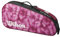 Wilson Junior-Tennisschlägertasche, für bis zu 3 Schläger, Rosa/Rot