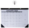 Wandkalender 2025-2026, 43x30,5cm, Monatskalender Januar 2025-Juni 2026, 18 Monatsplaner mit Gepunkteter Abrisslinie, Eckenschutz, Große Block, Familienplaner Kalender Büro Schule Haus, Querformat (A)