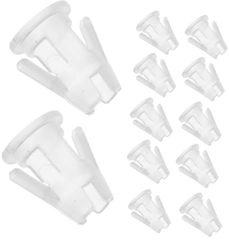 OFFSCH Lot de 200 embouts de sécurité pour douille de lampe LED polyvalente de 5 mm pour guirlandes lumineuses