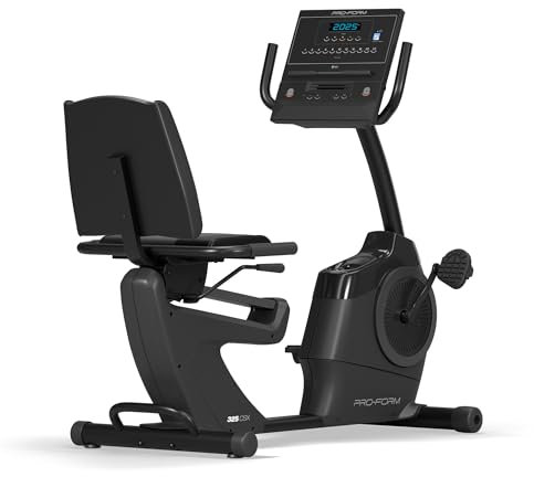 ProForm 325 CSX Liegeergometer Heimtrainer, Schwarz