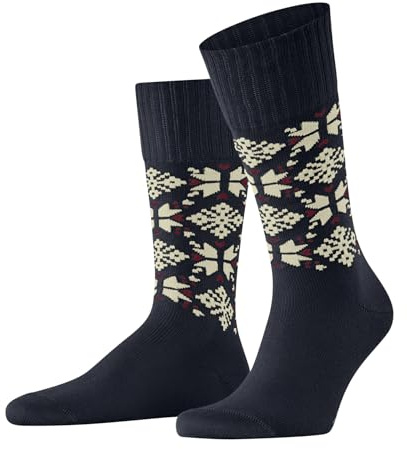 ESPRIT Herren Winter Star Socken Baumwolle Wolle atmungsaktiv