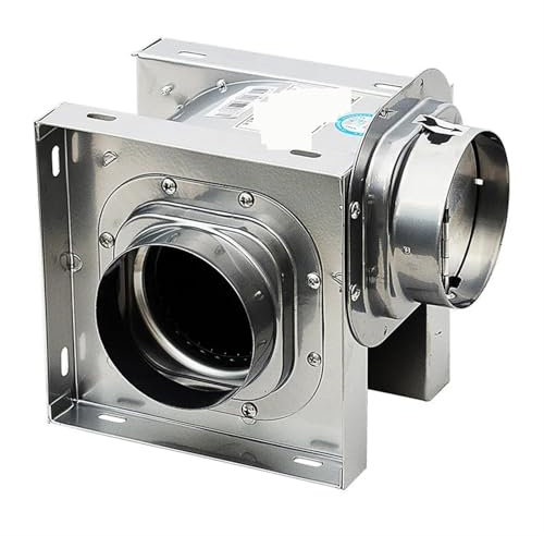 SHEHUALI Ventilatore Centrifugo, Ventilatore centrifugo silenzioso for piccoli ambienti domestici in acciaio inox, potente ventilatore di scarico, ventilatore di scarico