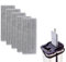 2 Stück Wischer Ersatzbezug Mop 33x12CM Ersatztuch Pads wiederverwendbar Microfaser Pads Flach Mop Pads Waschbarer Saugfähiges Mop Pads Wischtuch Geeignet Für Die Meisten Bodenarten Maschinenwaschbar