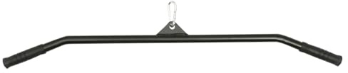 Hemobllo Pull Down Bar with Steel Buckle Gym Cable Attachments for Cable Pull Down Down Rod for Chest Triceps Biceps and Shoulders Home Gym Exercise Machine Accessory
