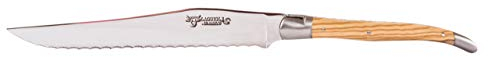 Laguiole en Aubrac Brotmesser Olivenholz - Original aus Frankreich