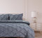 Bronwen Mathews Pintuck Grey King Size Duvet Set Pinch Pleat Soft Microfibre King Bed Quilt Cover with 2 Pillowcases, Easy Care Wrinkle Free King Bedding Set of 3 Pcs (Grey, King Duvet Cover Set)