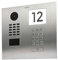 DoorBird D2101IKH IP Video Türstation | Video-Türsprechanlage mit 1 Ruftaste, beleuchtetem Info-Modul, Keypad, RFID, HD-Video, Bewegungssensor, in Edelstahl V2A