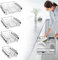 Froadp Cajón Telescópico de Cocina, Estante Extraíble, Armario de Dormitorio, Almacenamiento Completo (40 cm, 2 Piezas/Juego)